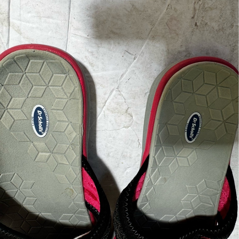 Dr SCHOLL'S NEW Comfort‎ Memory Sole Lightweight Sandal Slides Shoes Fabric Arch - Picture 6 of 14